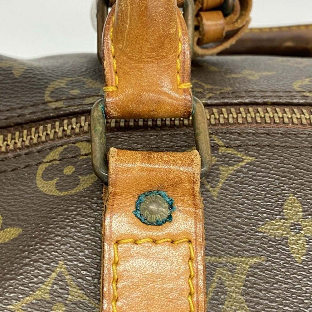 LOUIS VUITTON Brown Monogram Keepall 45 Boston Bag - Picture 10 of 14